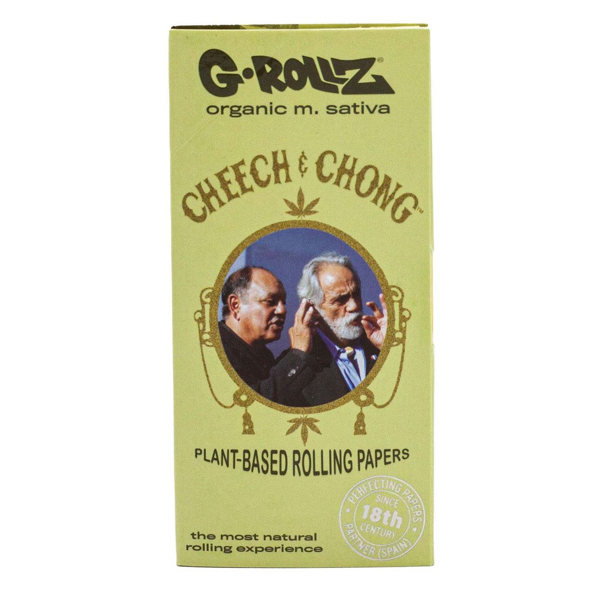 G Rollz Cheech and Chong Papers - Bio Organic Medicago Sativa (King Slim Size)