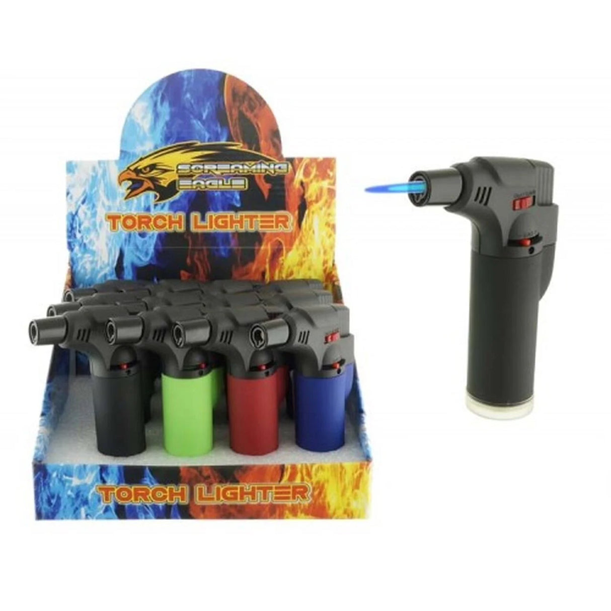 Screaming Eagle Torch - Solid Color Rubber (12pcs)