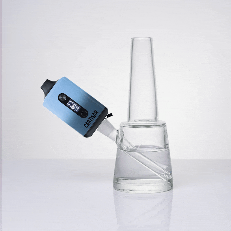 Veil Bar Duo 510 Cartridge and Water Pipe Attachment Battery