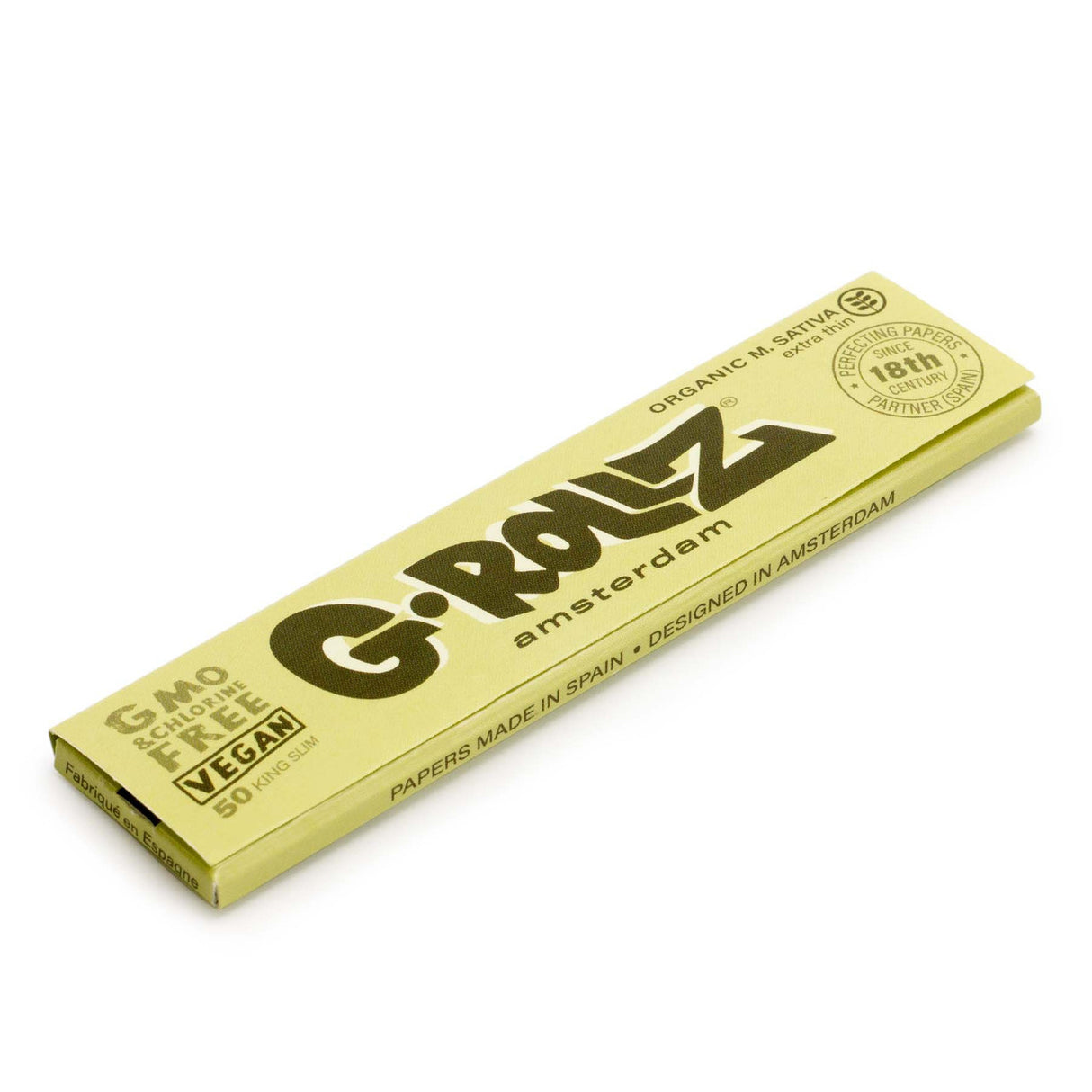 G Rollz Papers - Medicago Sativa Extra Thin (King Slim Size)