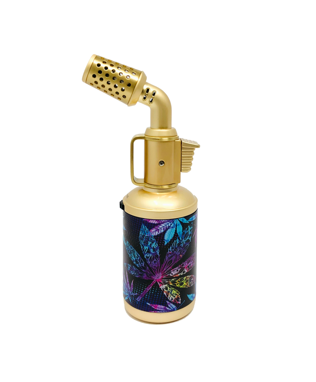 Scorch Torch - Gold w/ Leaf Accents Blow Torch