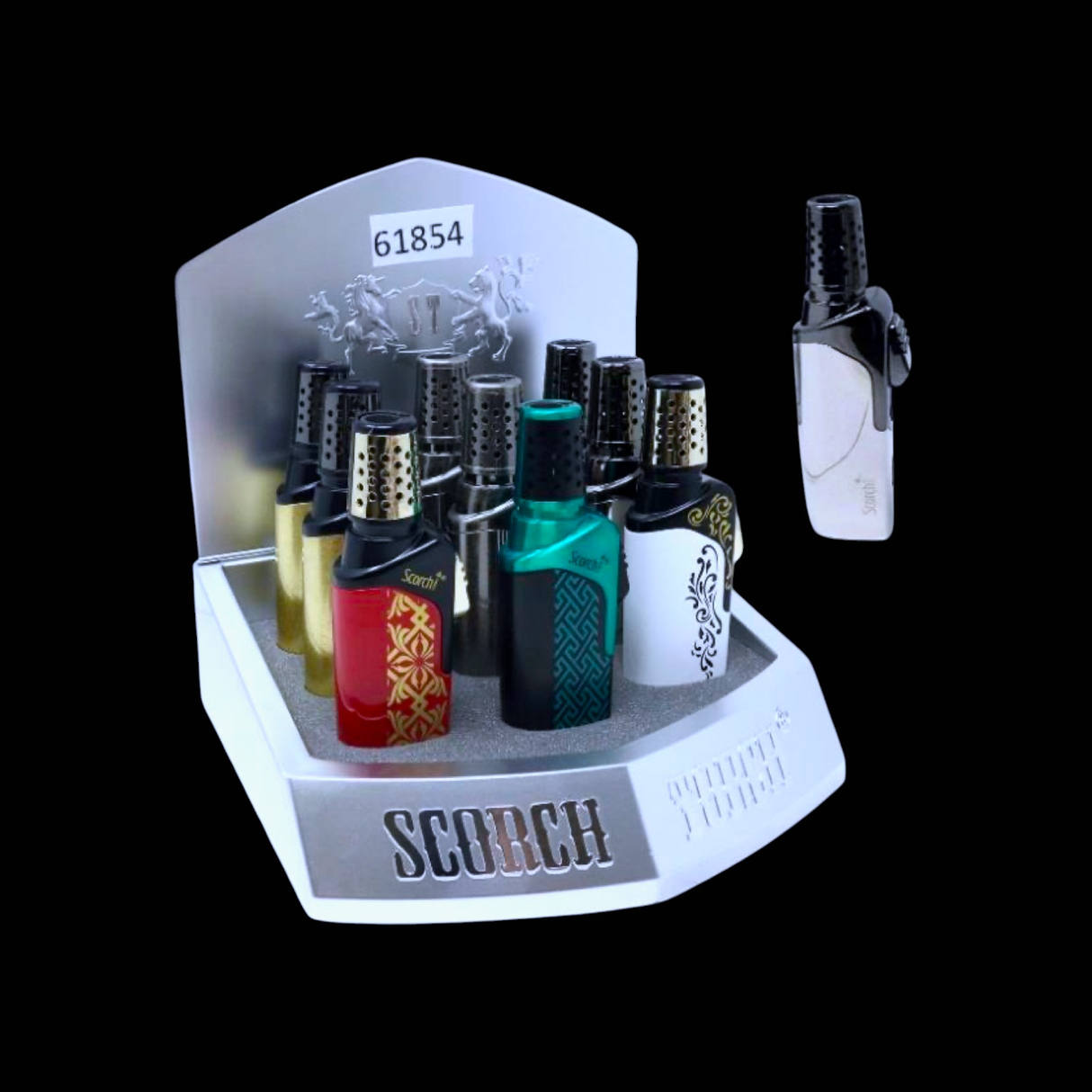 Scorch Torch - Single Flame Torch Lighter (9pcs)