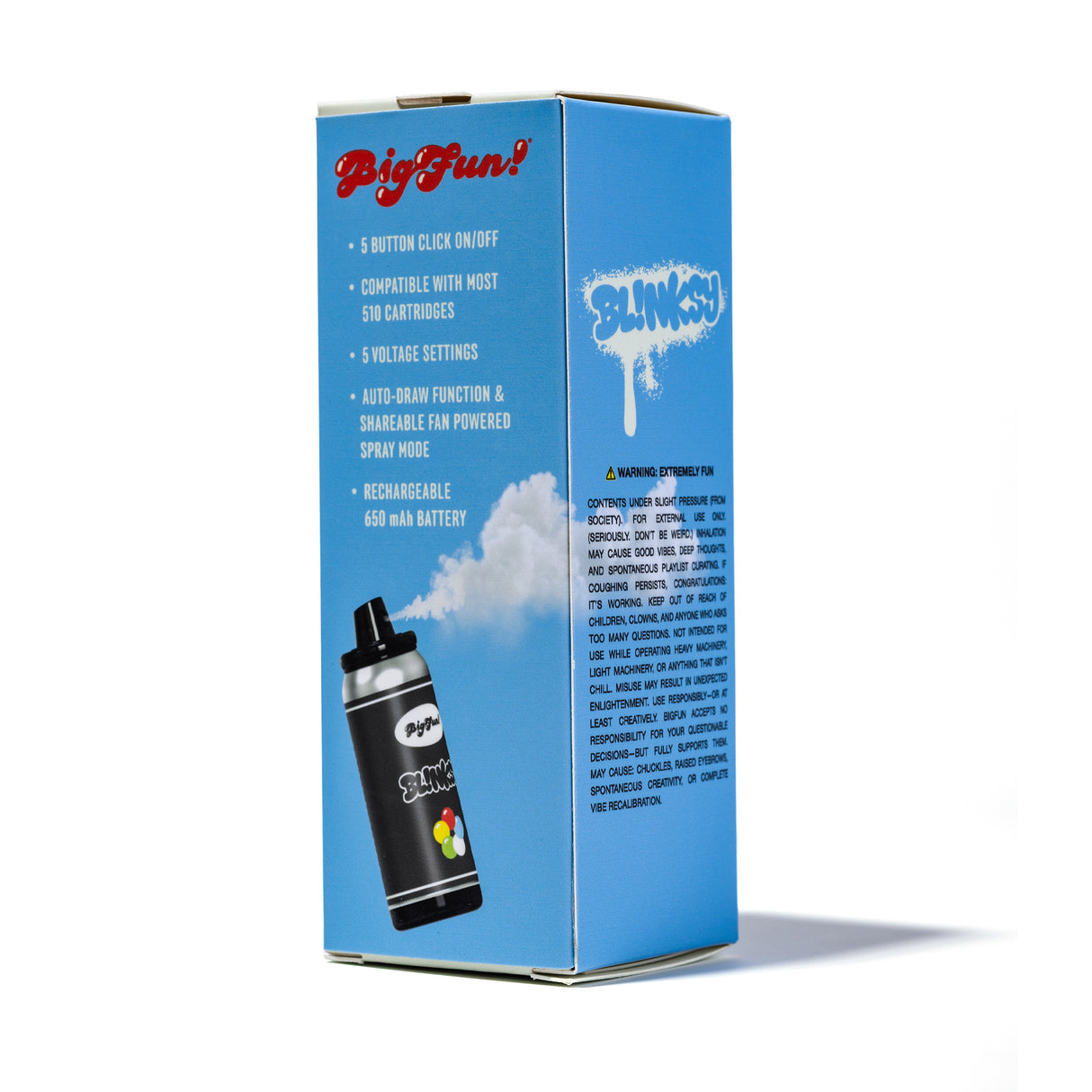 Blinksy Spray Can 510 Thread Battery