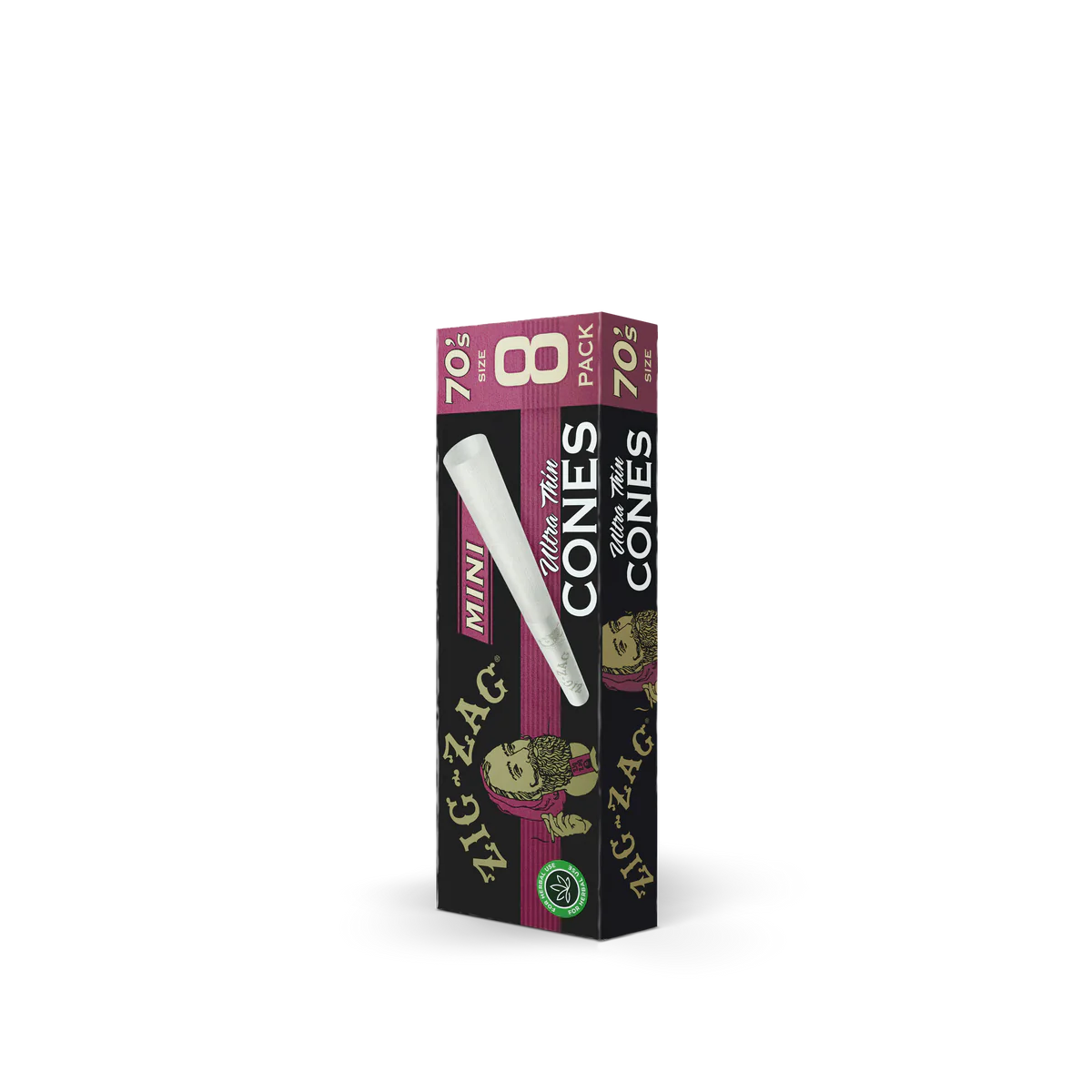 Zig Zag - 70's Ultra Thin Mini Cones (8 Pack)