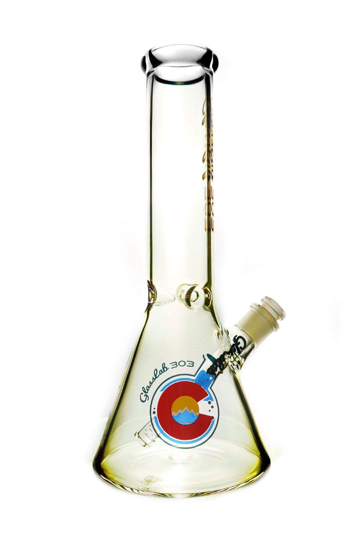 Glass Labs 303 - Silver Fumed Beaker (12")