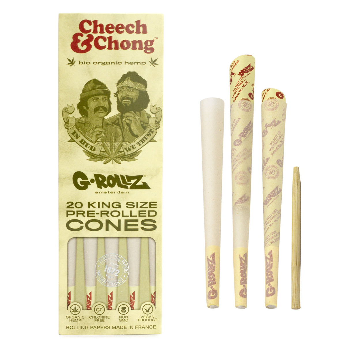 G Rollz Cones - 20 pack (King Size)(5 Types)