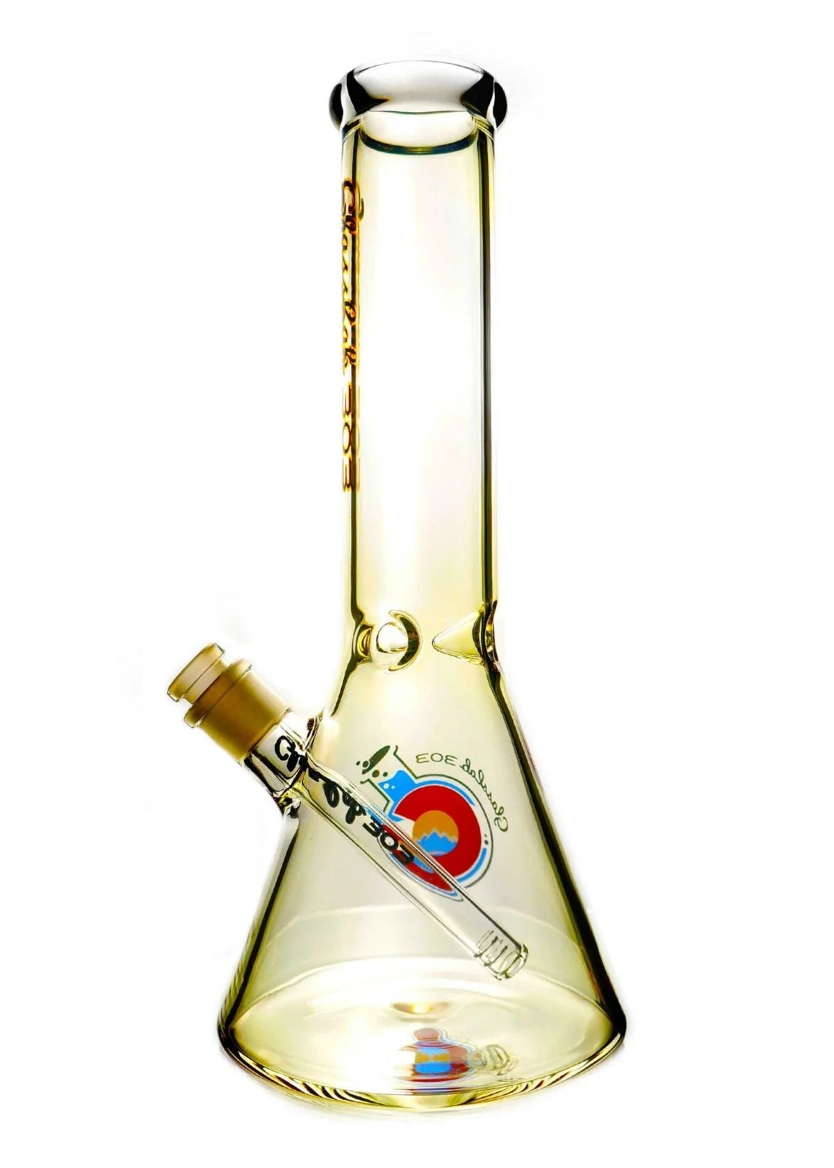 Glass Labs 303 - Silver Fumed Beaker (12")