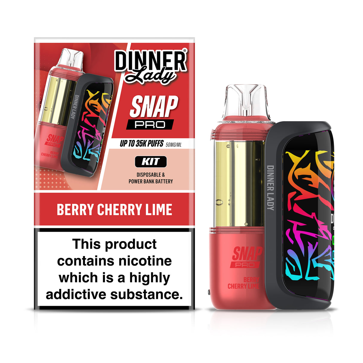 Dinner Lady - 35k Snap Pro Kit Disposable (5pc)