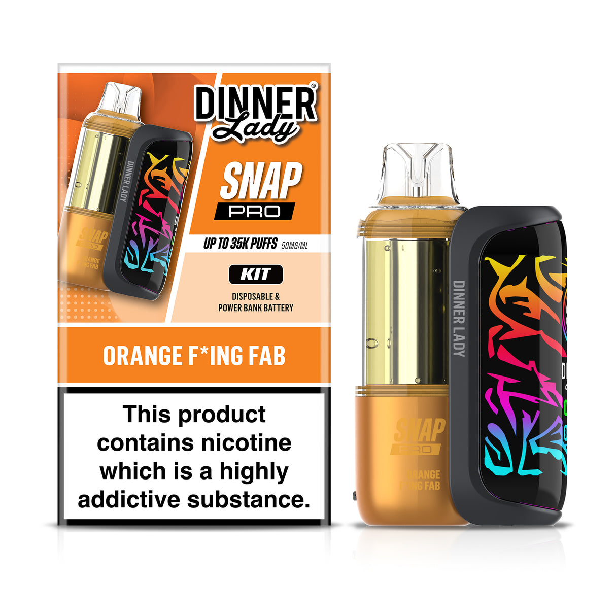 Dinner Lady - 35k Snap Pro Kit Disposable (5pc)