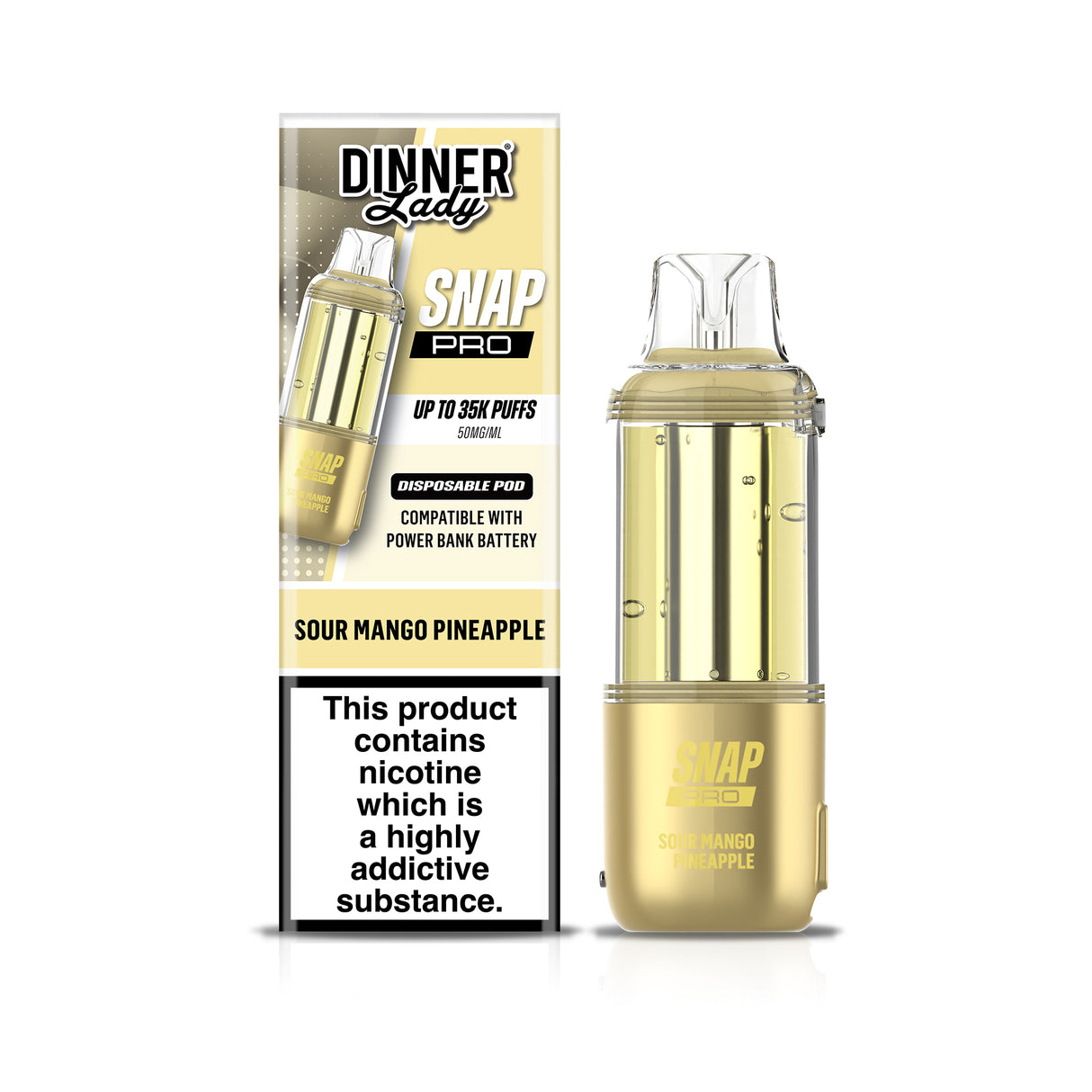 Dinner Lady - 35k Snap Pro Replacement Pod (5pc)