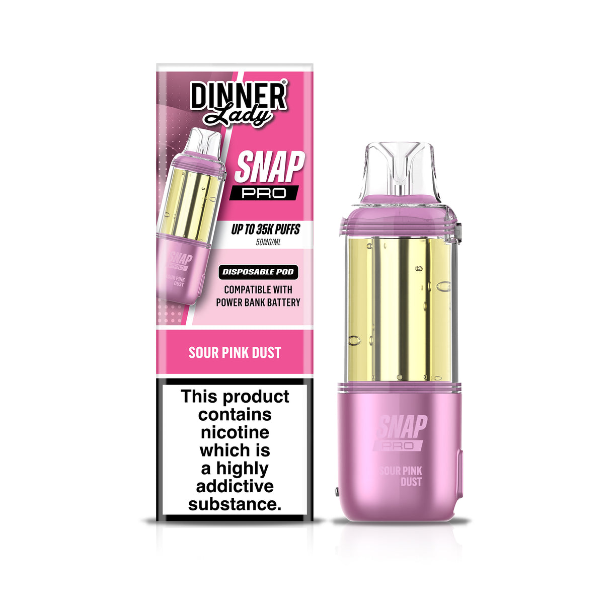 Dinner Lady - 35k Snap Pro Replacement Pod (5pc)