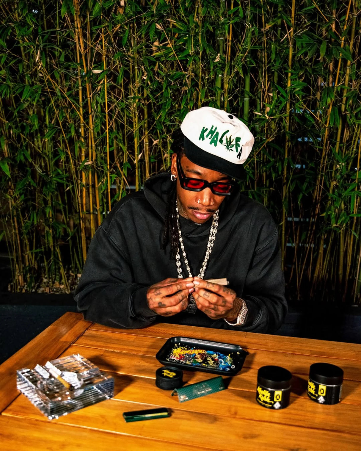 Khalifa Rolling Papers by Wiz Khalifa - Wiz Size Slim (King) (50pcs)