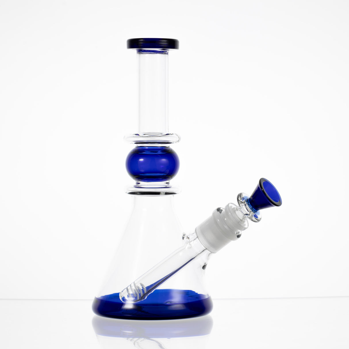 Glass House Water Pipe Kit - Orb Beaker (8.5")