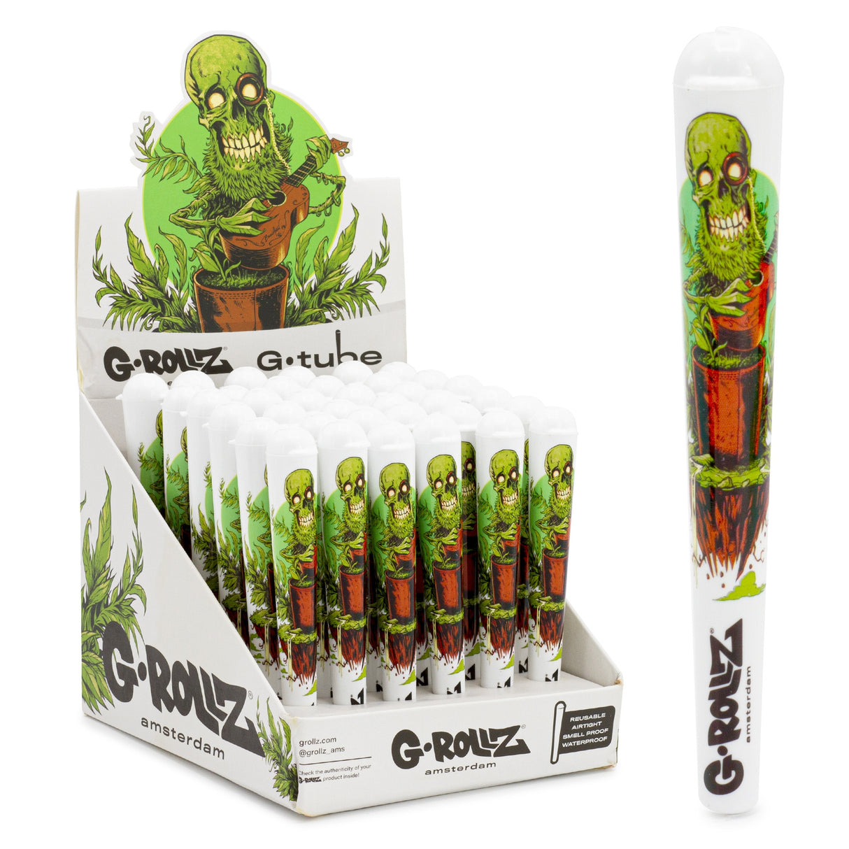G Rollz Cone Holders - Grass Skeleton (36pcs)