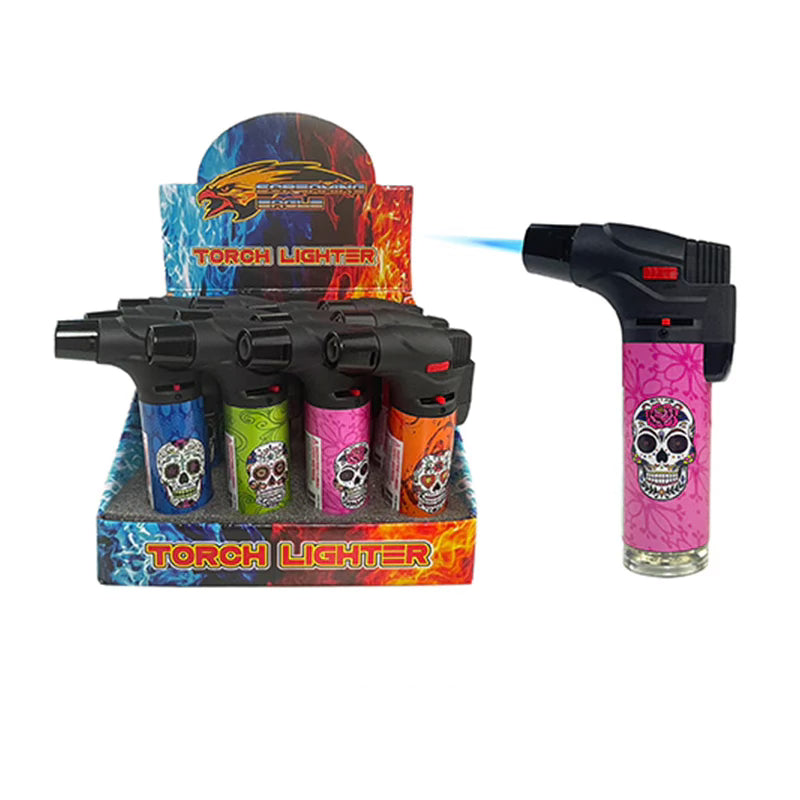 Screaming Eagle Torch - Candy Skulls (12pcs)