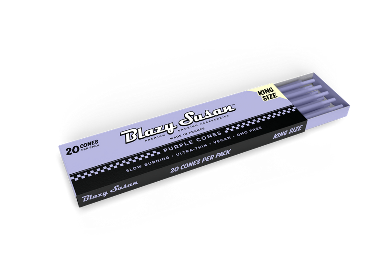 Blazy Susan - King Size Purple Cones (20pk)(12ct)