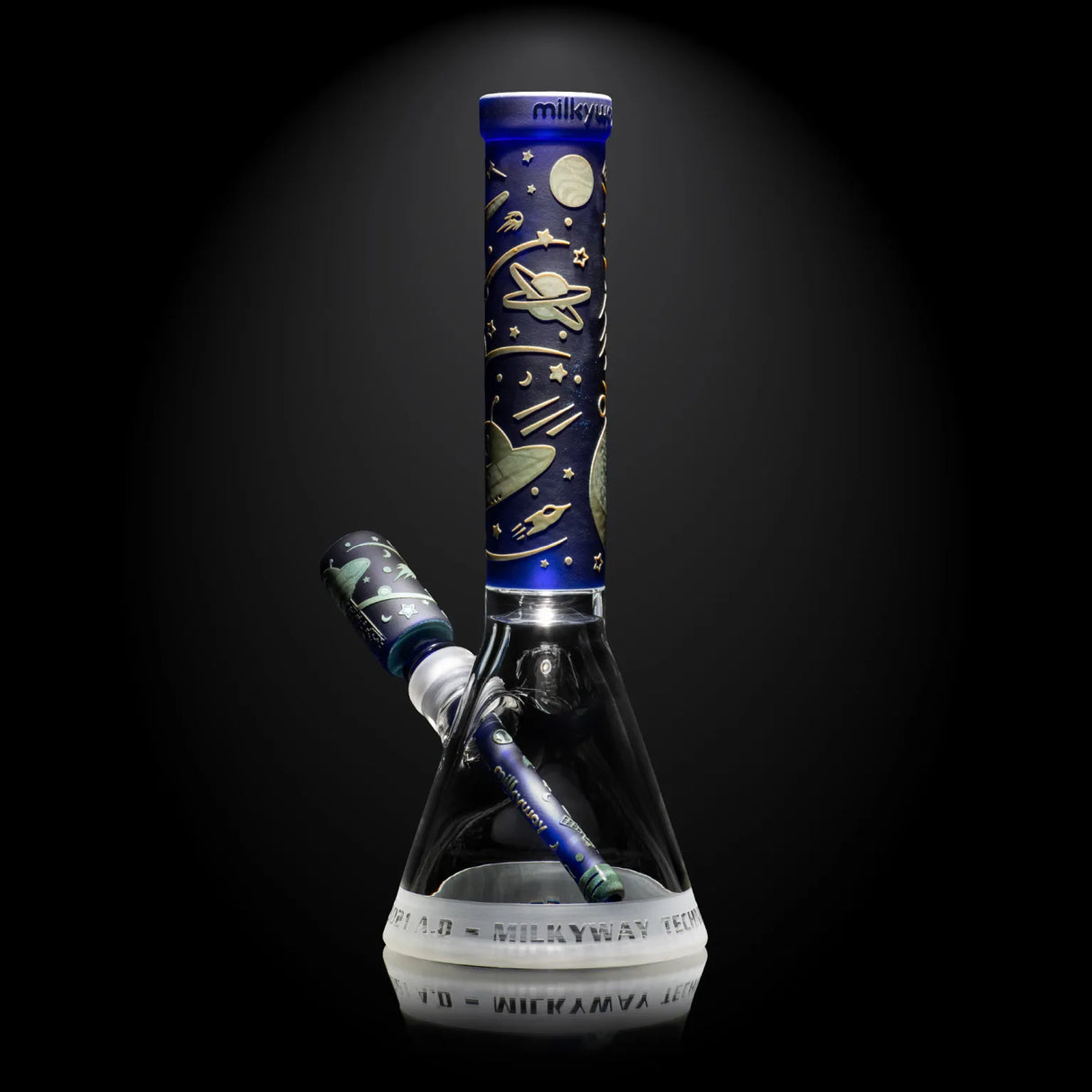 Milky Way Glass - Space Odyssey in Color Beaker (14")