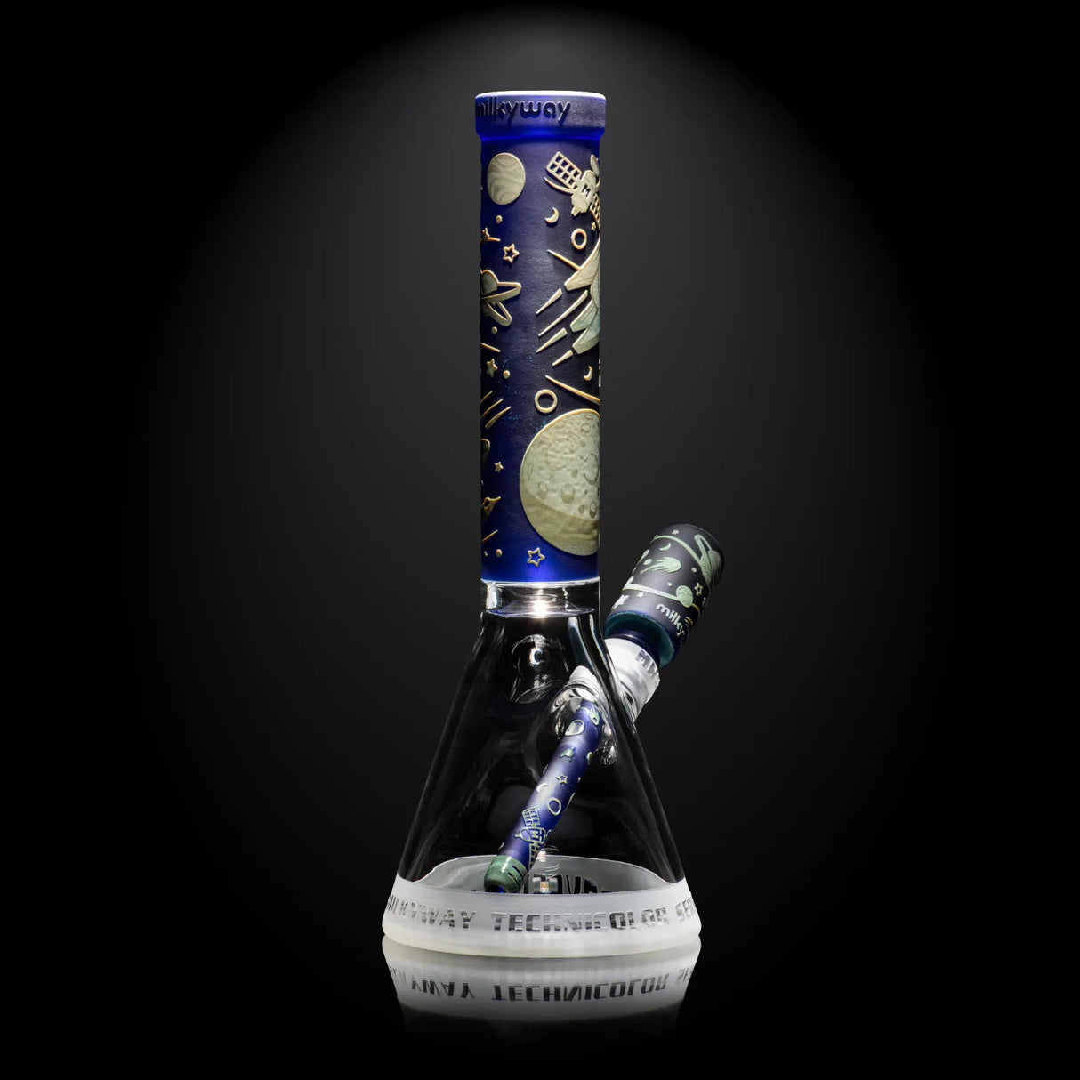 Milky Way Glass - Space Odyssey in Color Beaker (14")