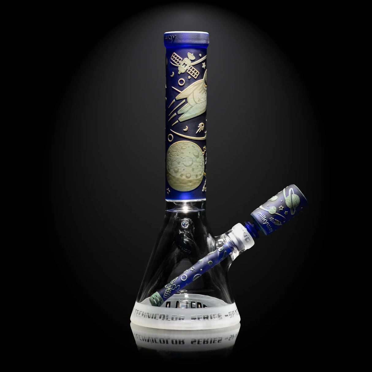 Milky Way Glass - Space Odyssey in Color Beaker (14")