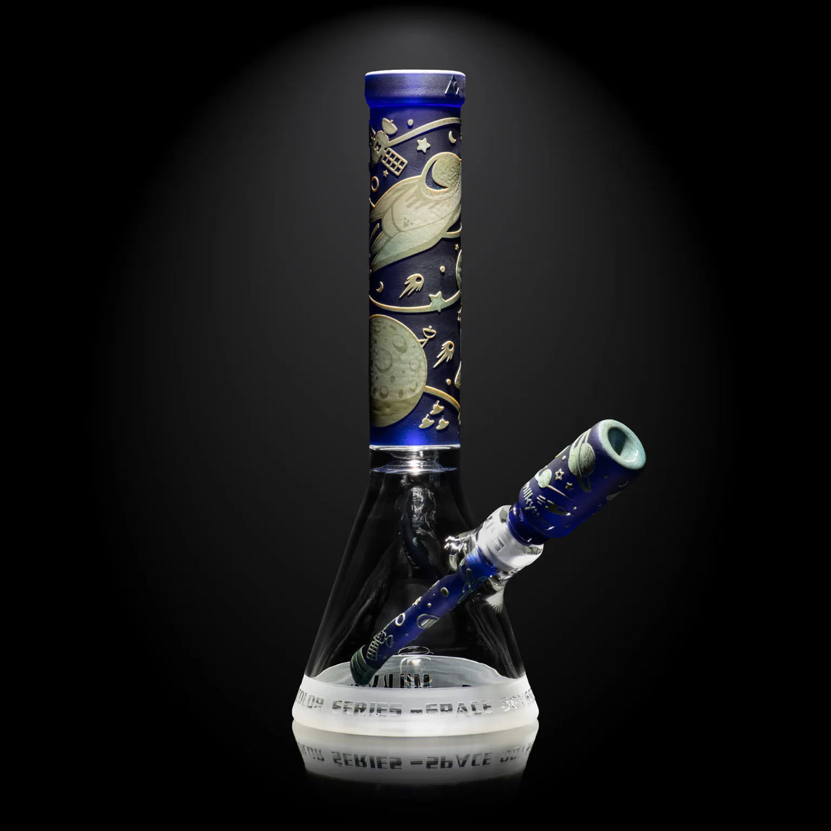 Milky Way Glass - Space Odyssey in Color Beaker (14")