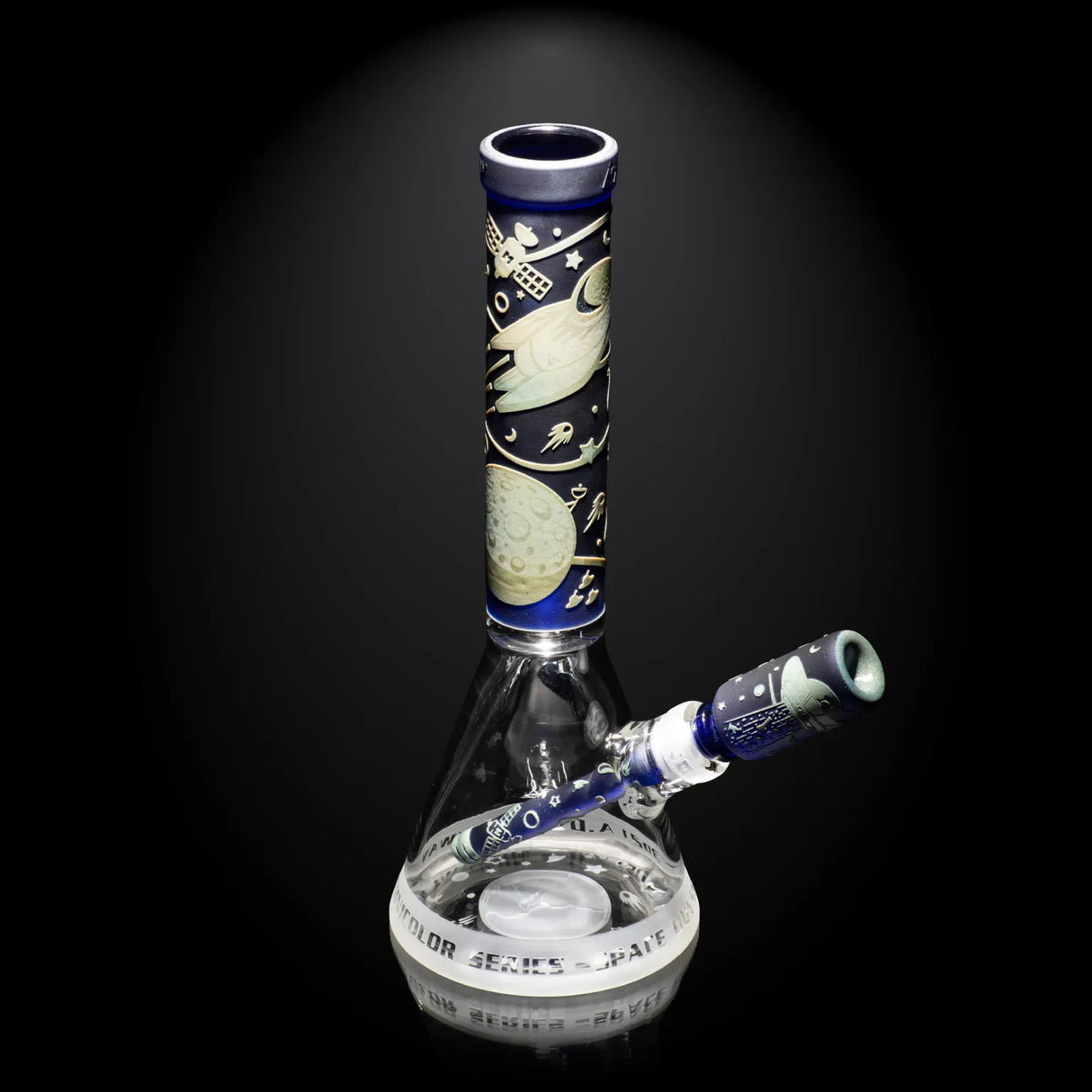 Milky Way Glass - Space Odyssey in Color Beaker (14")