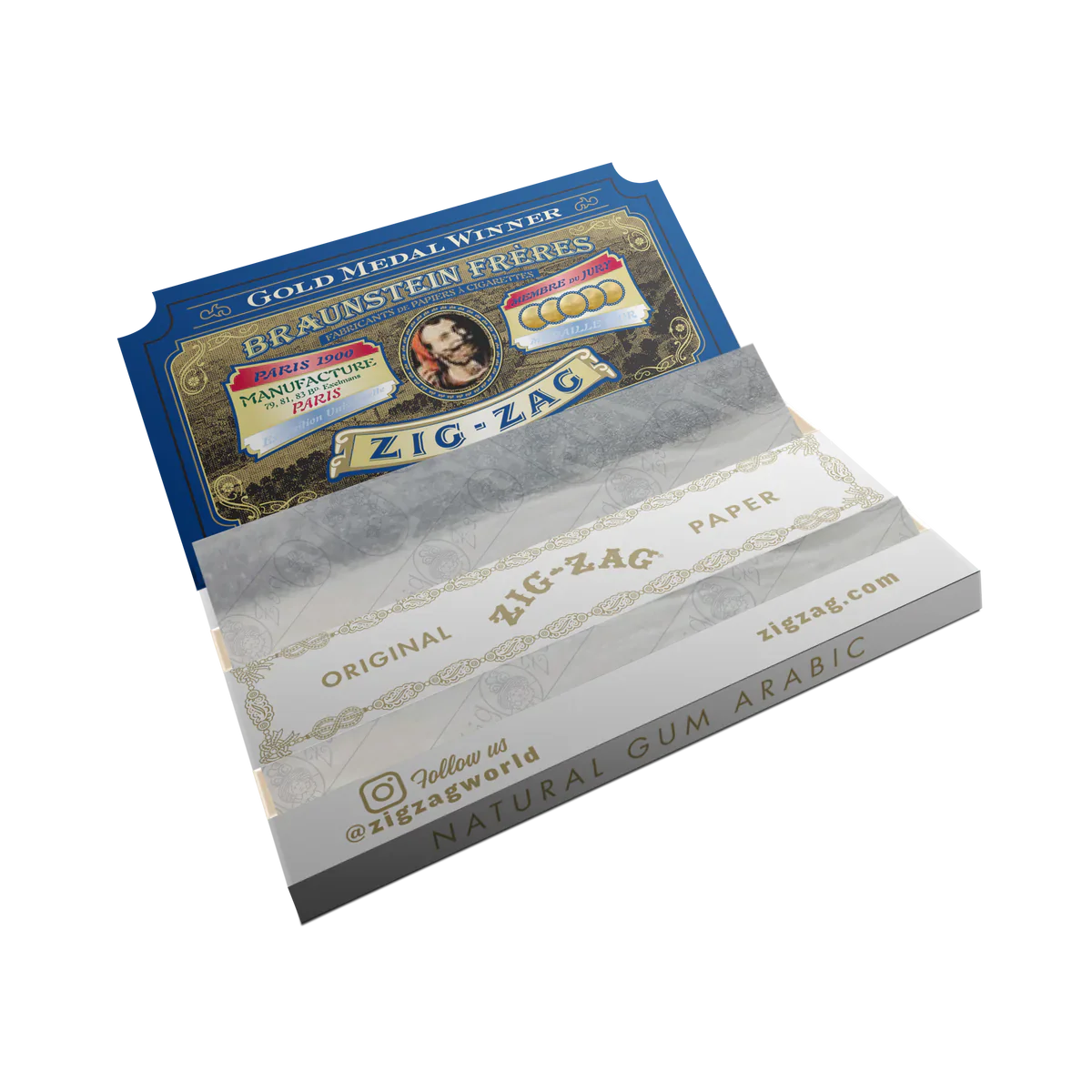 Zig Zag - Original White Papers (24 Pack)