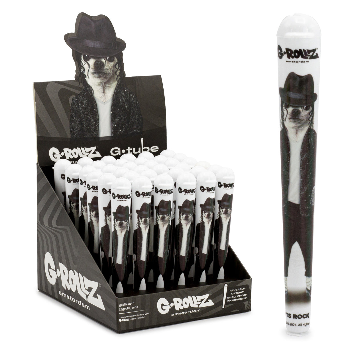 G Rollz Cone Holders - Pop Dog (36pcs)