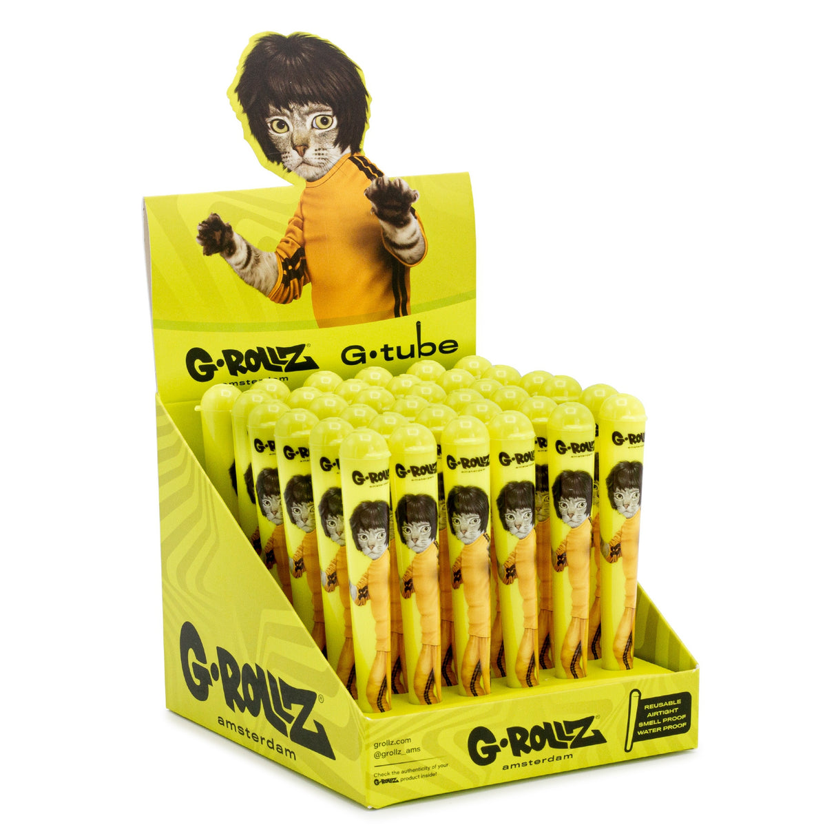 G Rollz Cone Holders - Kung Fu Cat (36pcs)