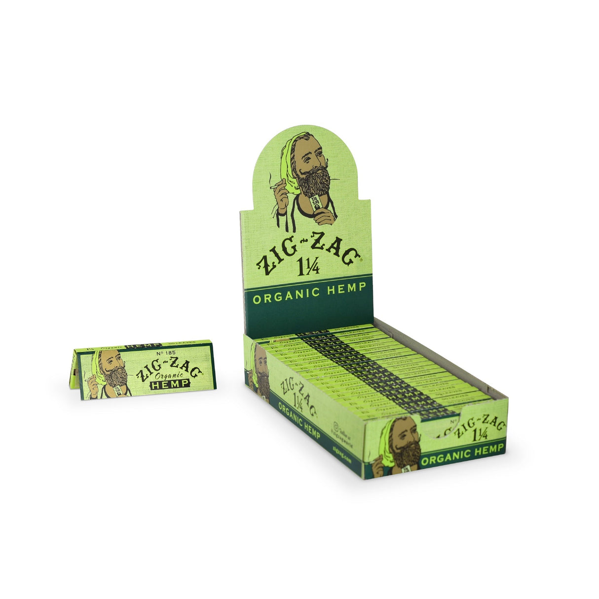 Zig Zag - Organic Hemp Papers (1 1/4)(24 Pack)