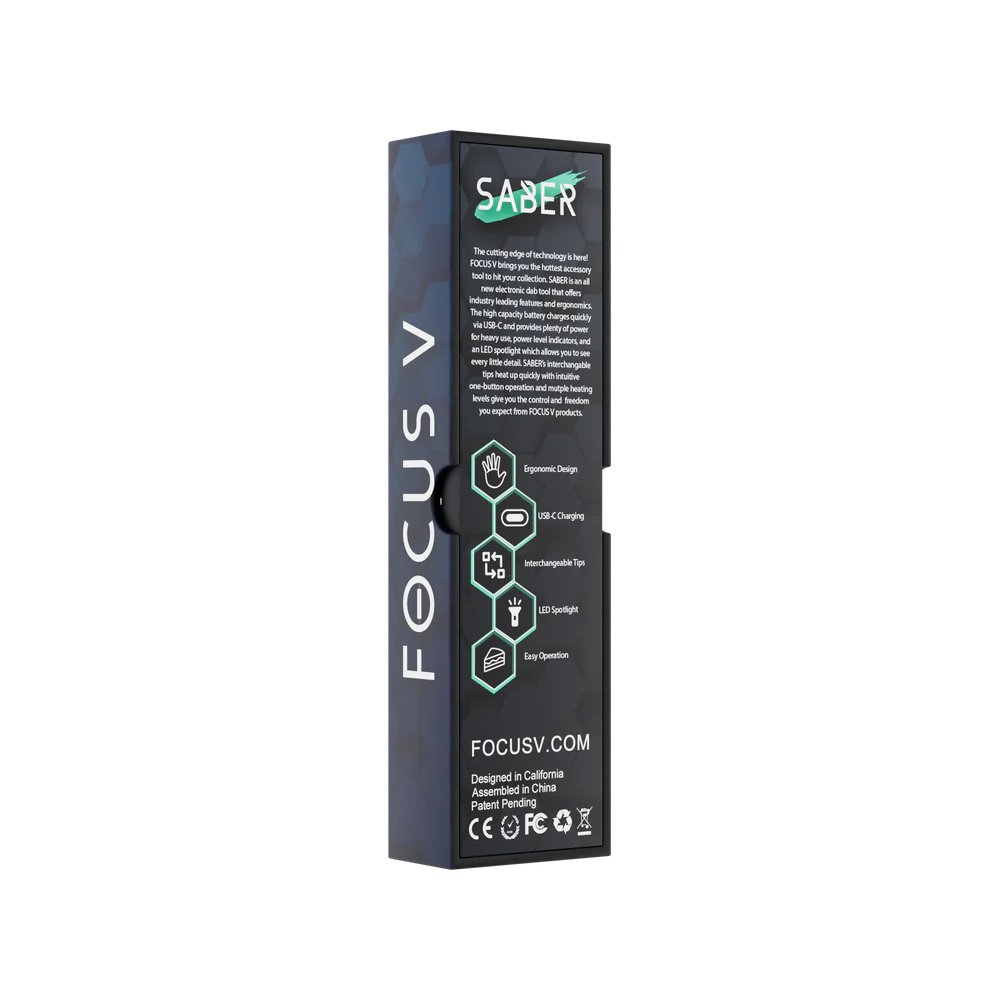 Focus V Saber Electric Dab Tool - Midnight