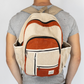 Nature Sacks - Handcrafted Hemp Backpack - Red