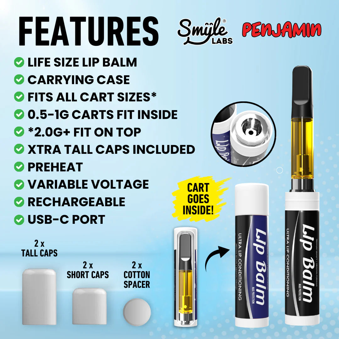 Smyle - Lip Balm 510 Cart Battery
