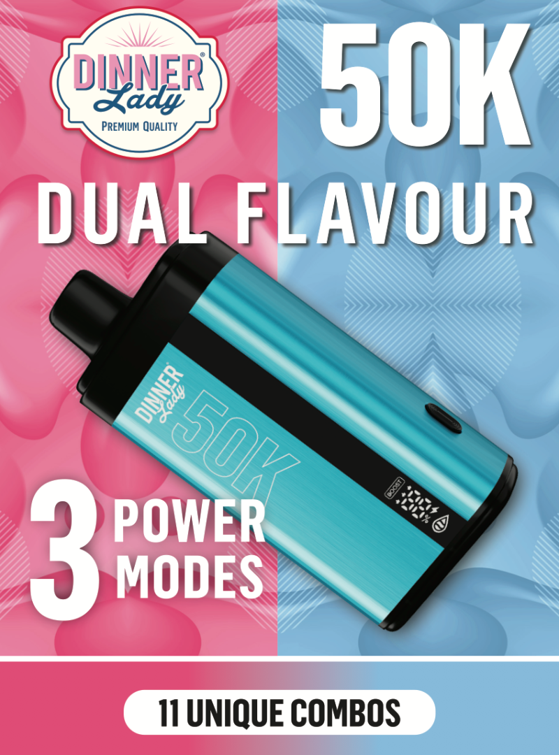 Dinner Lady - 50k Dual Flavor Disposable (5pc)