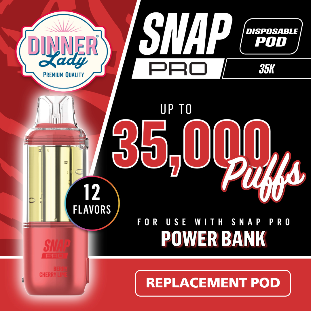 Dinner Lady - 35k Snap Pro Replacement Pod (5pc)