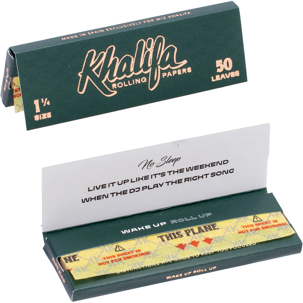 Khalifa Rolling Papers by Wiz Khalifa - 1 1/4 (24pcs)