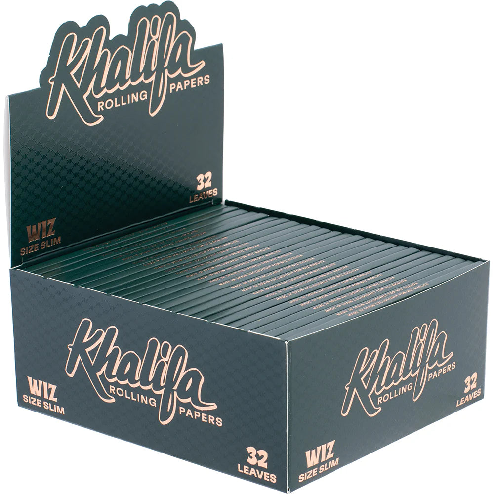 Khalifa Rolling Papers by Wiz Khalifa - Wiz Size Slim (King) (50pcs)