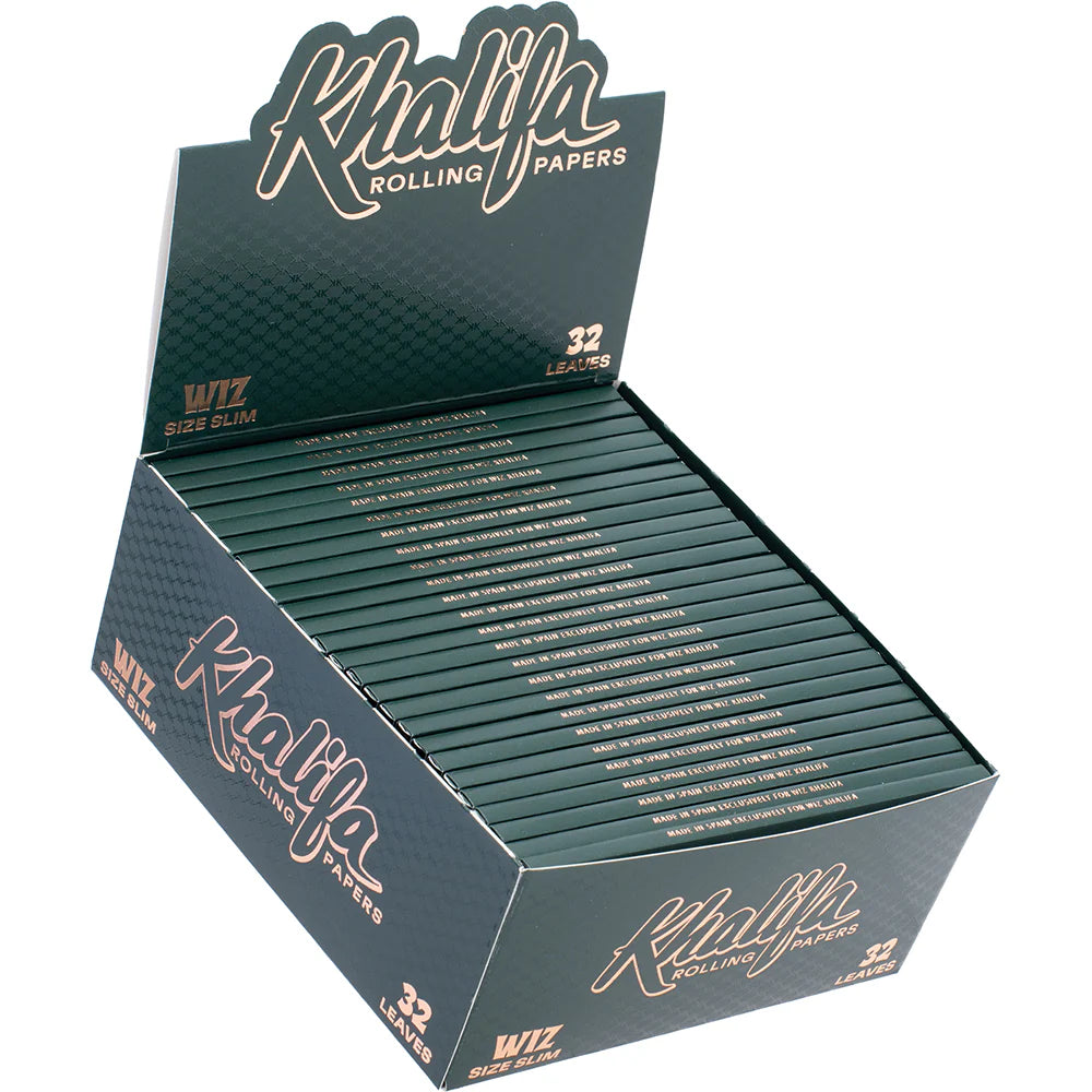 Khalifa Rolling Papers by Wiz Khalifa - Wiz Size Slim (King) (50pcs)
