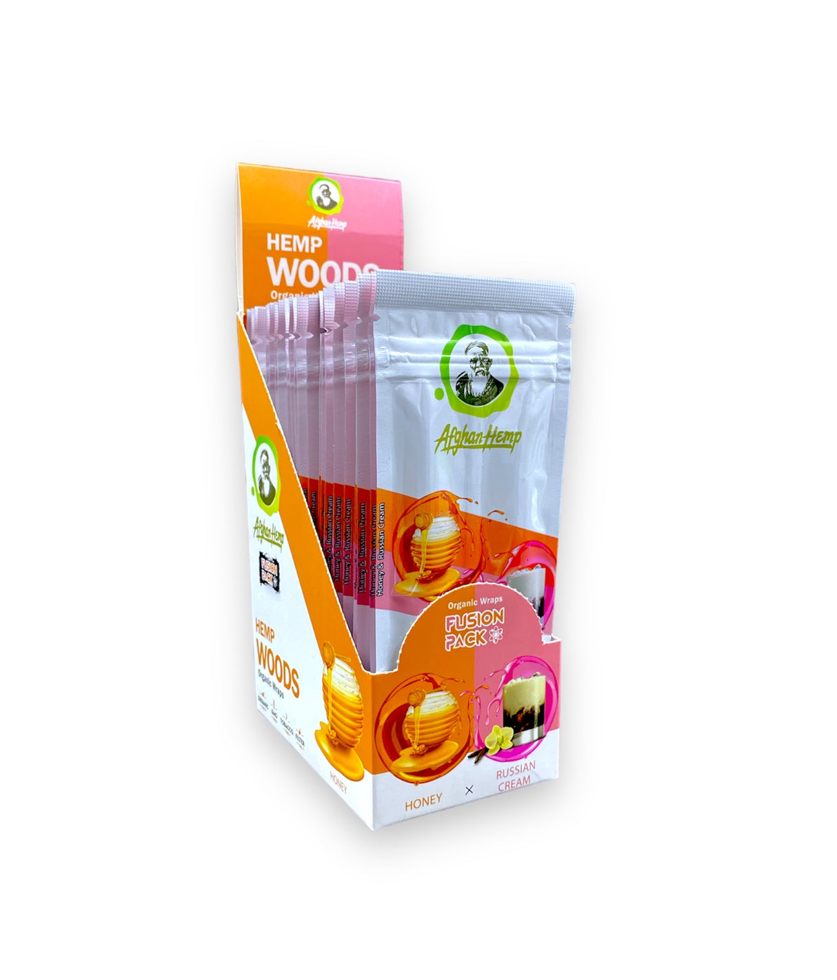 Afghan Hemp Blunt Wraps - 2 Flavors in 1