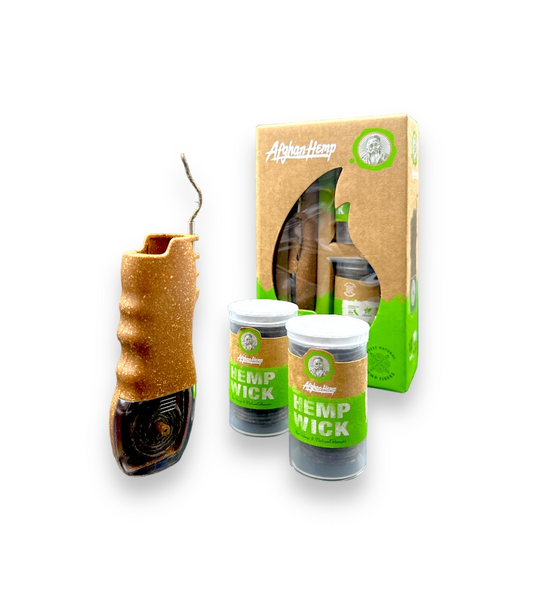 Afghan Hemp - Hemp Wick Dispenser Kit