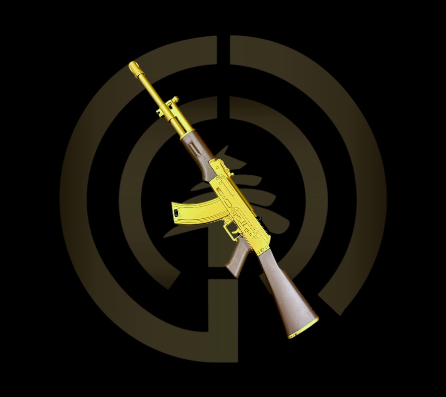 Mini Gold AK47 BBQ Lighter