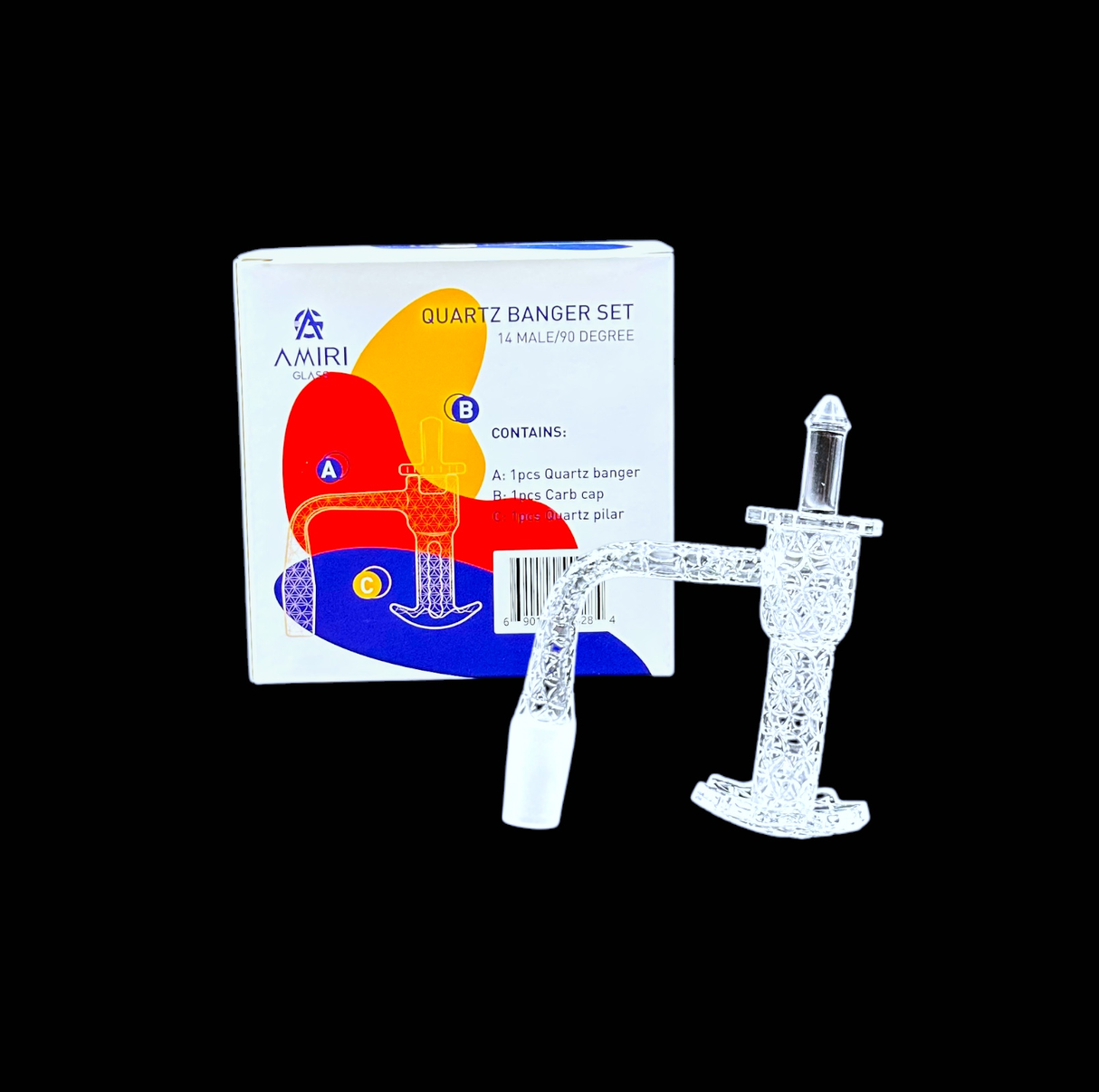 Amiri Glass Quartz Bangers - Style 12