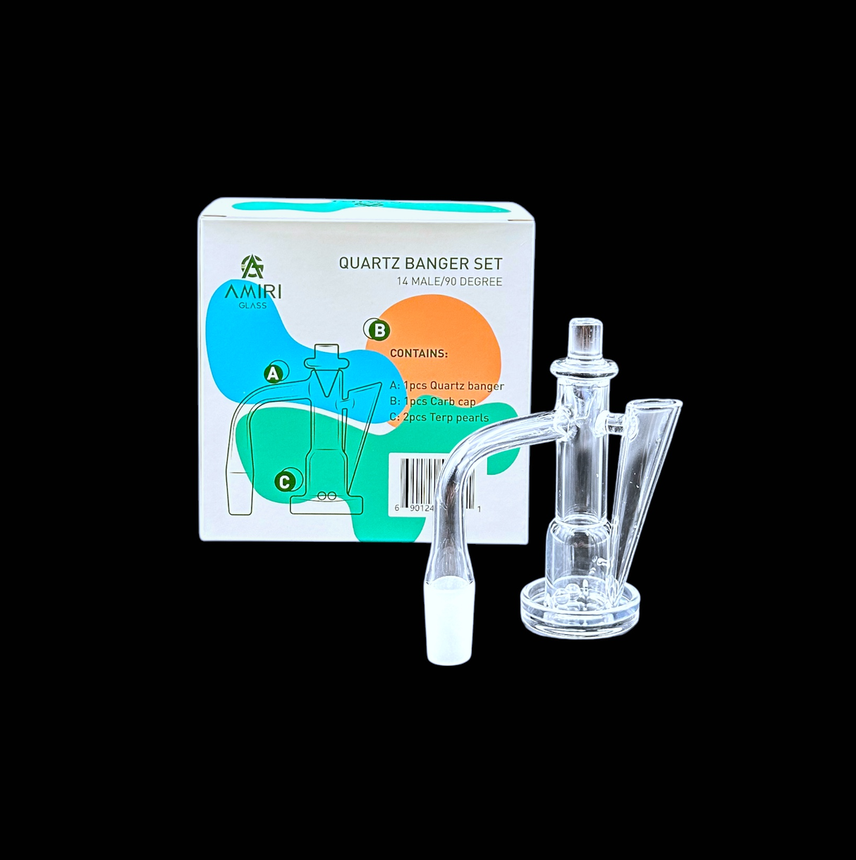 Amiri Glass Quartz Bangers - Style 5