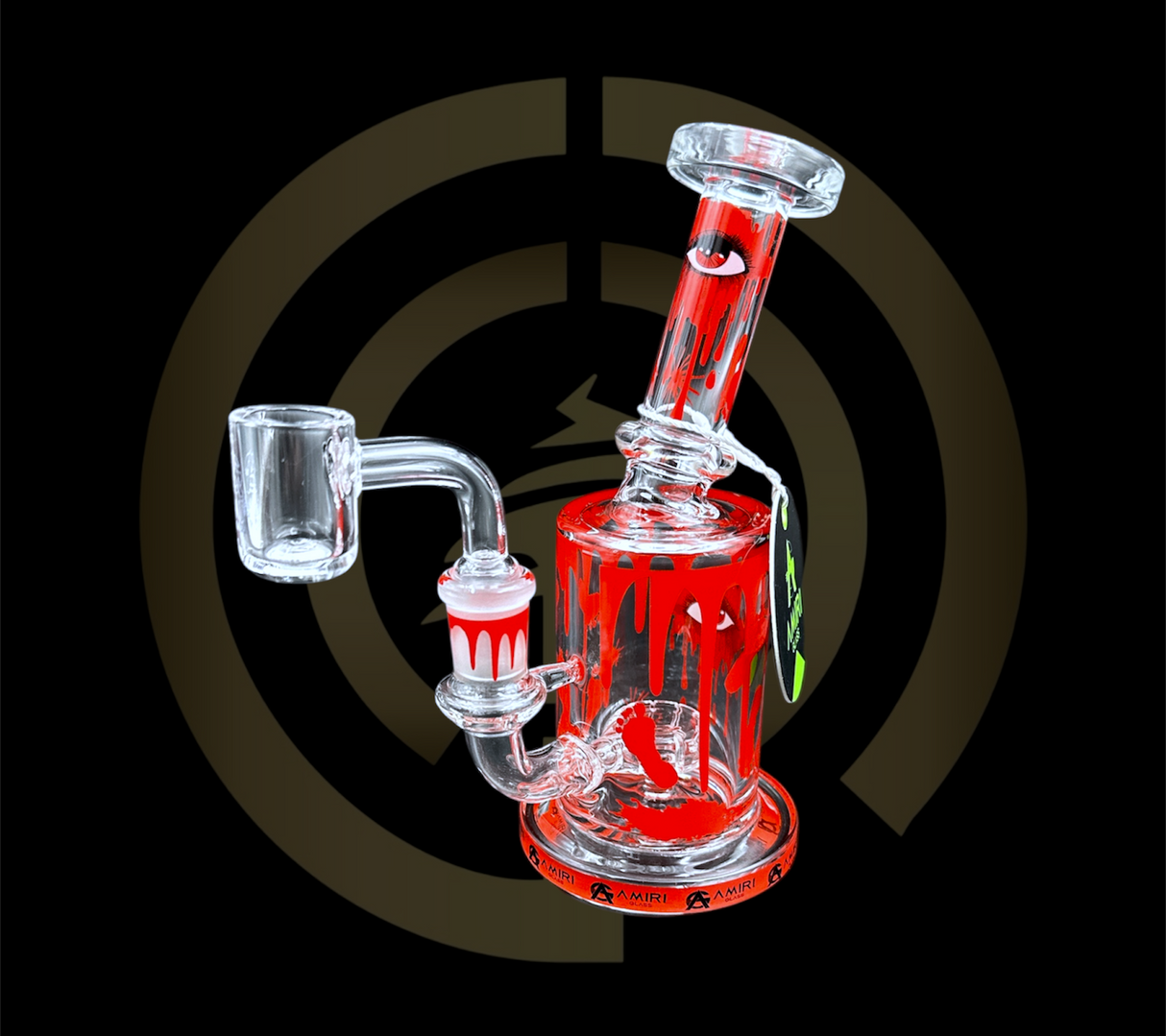 Amiri Glass - Red Eye Rig (6")