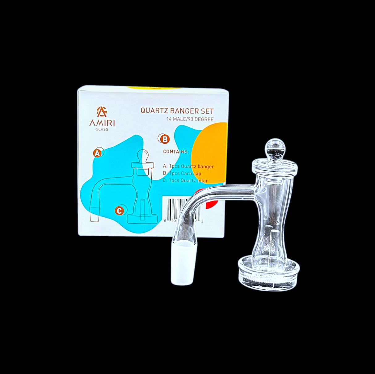 Amiri Glass Quartz Bangers - Style 9