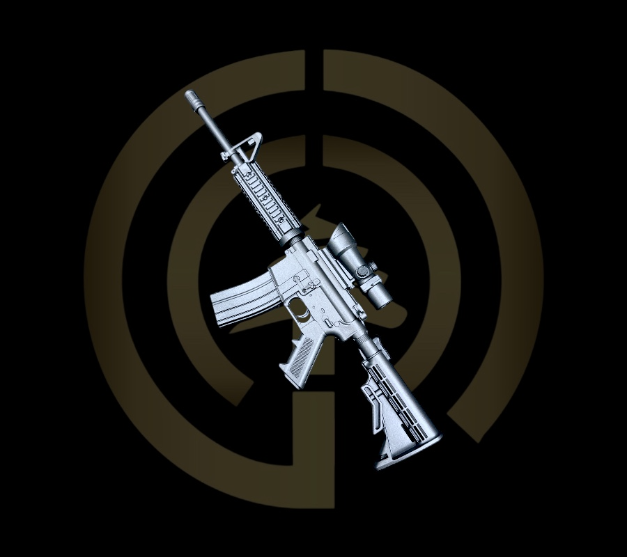 Mini Black AR15 BBQ Lighter