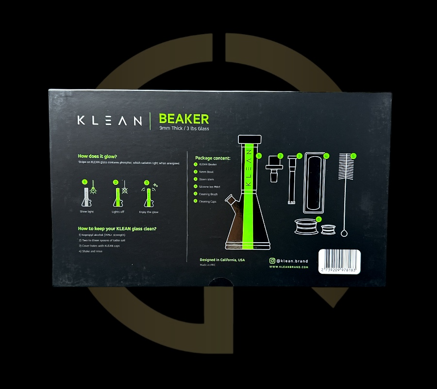 KLEAN Glass - Beaker (12")
