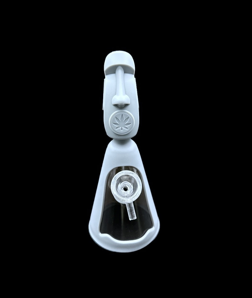 Silicone Water Pipe - Boulder Man (7.75")