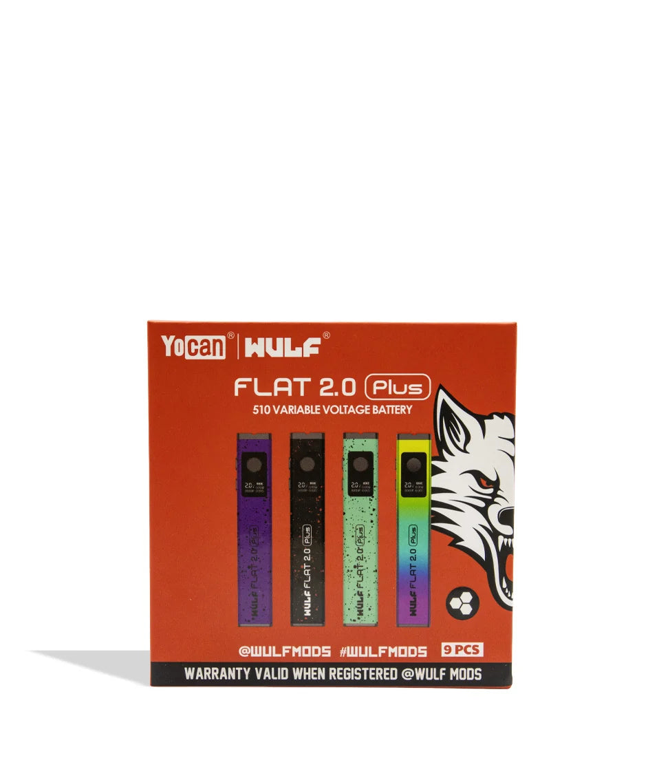 Wulf - Yocan Flat Plus 2.0 Thread Battery (9ct)