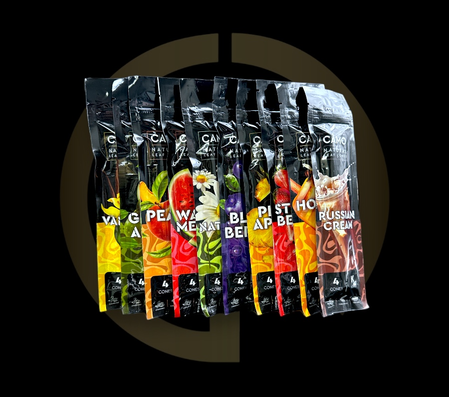 CAMO Natural Leaf Cones (10 Flavors)