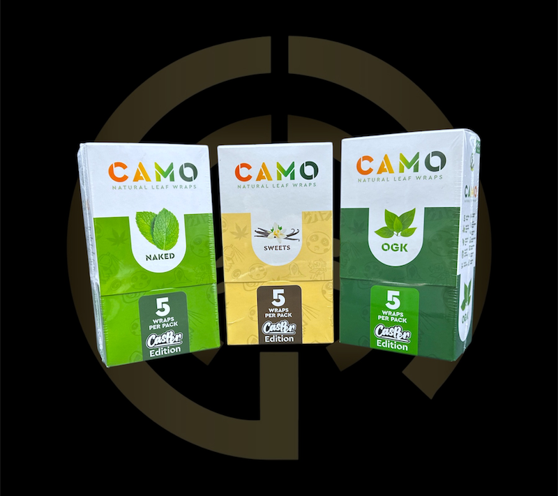 CAMO Self Rolling Herbal Tea Wraps - CASPER EDITION